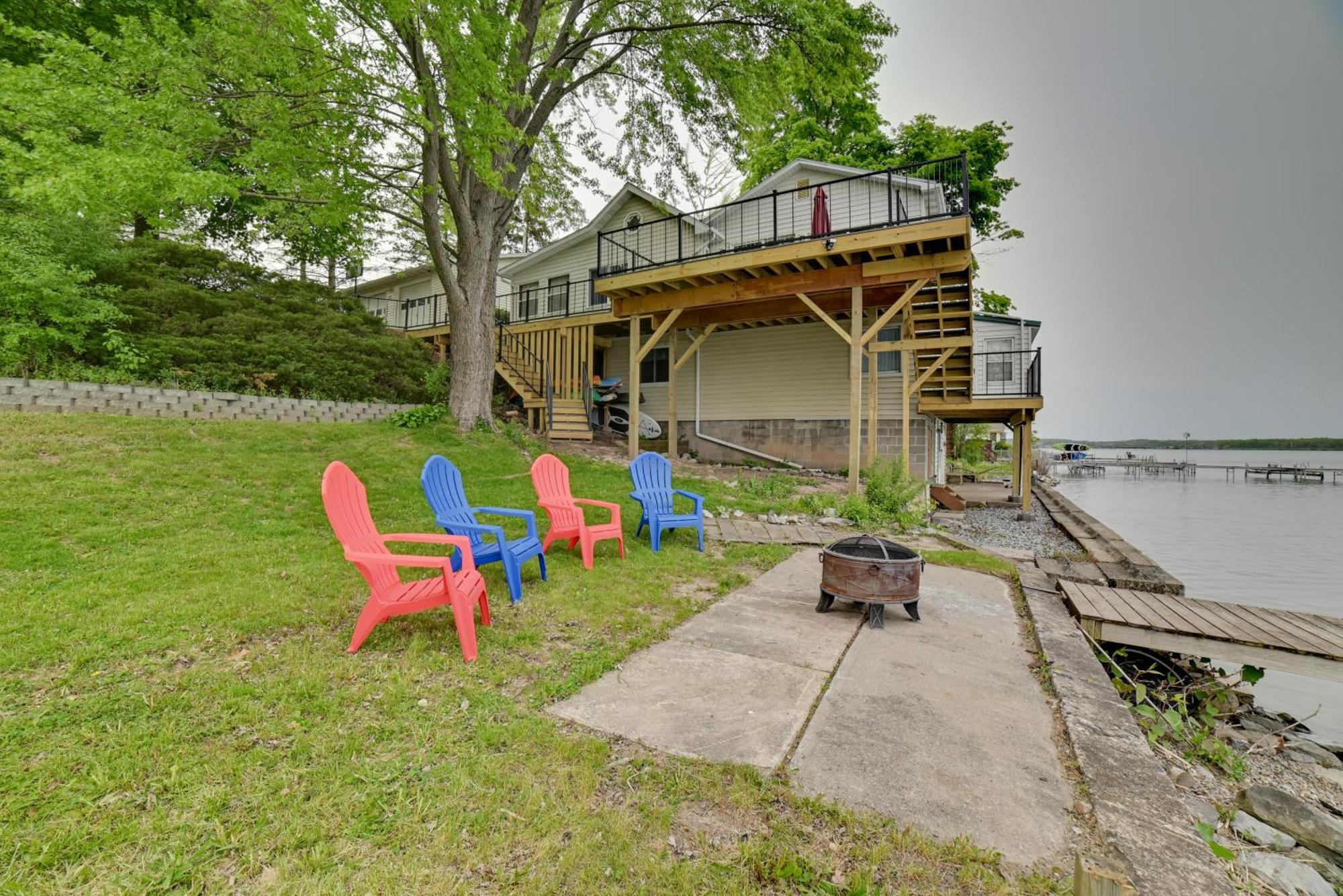 Cayuga Lake Retreat In Seneca Falls With Dock! Екстериор снимка