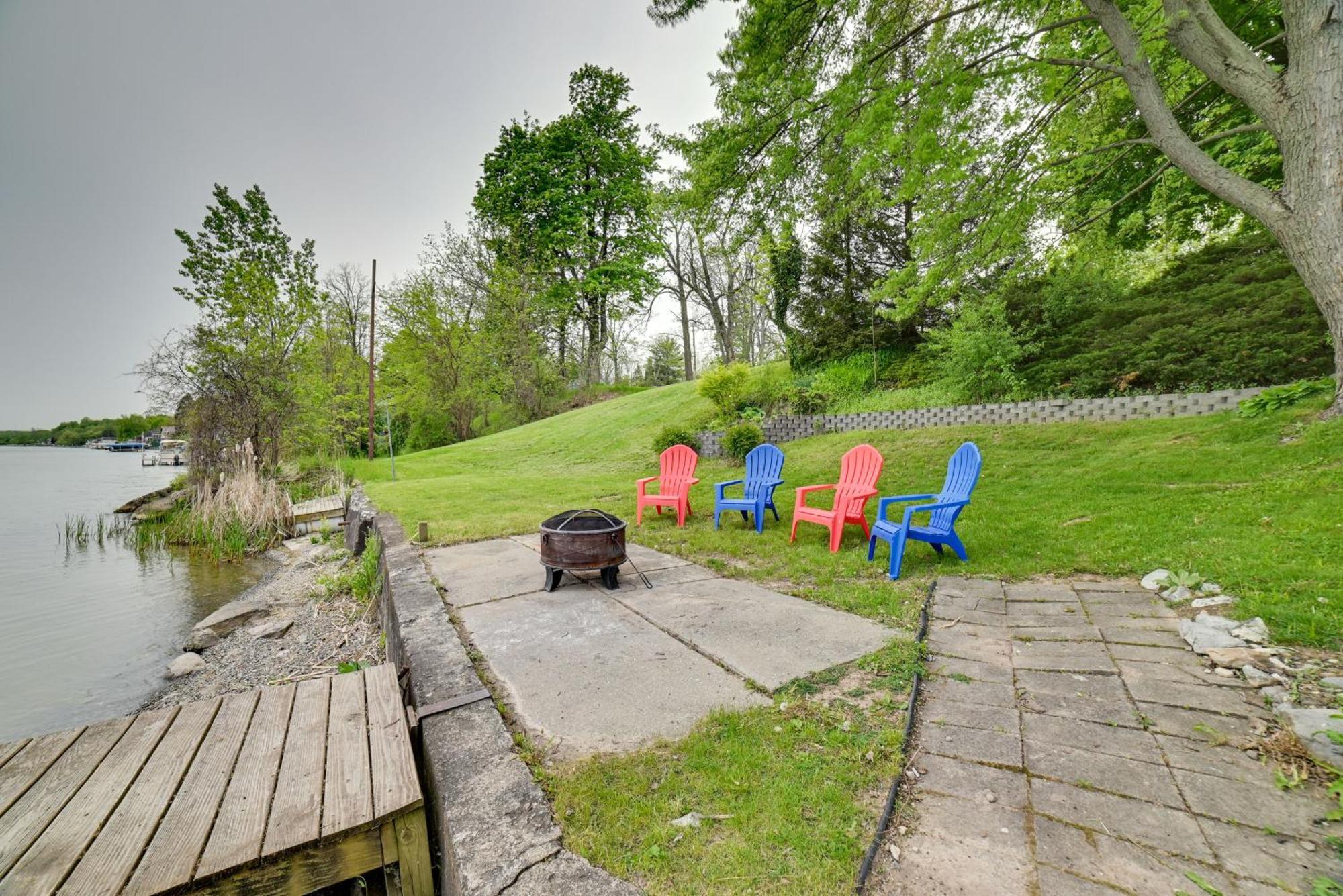 Cayuga Lake Retreat In Seneca Falls With Dock! Екстериор снимка